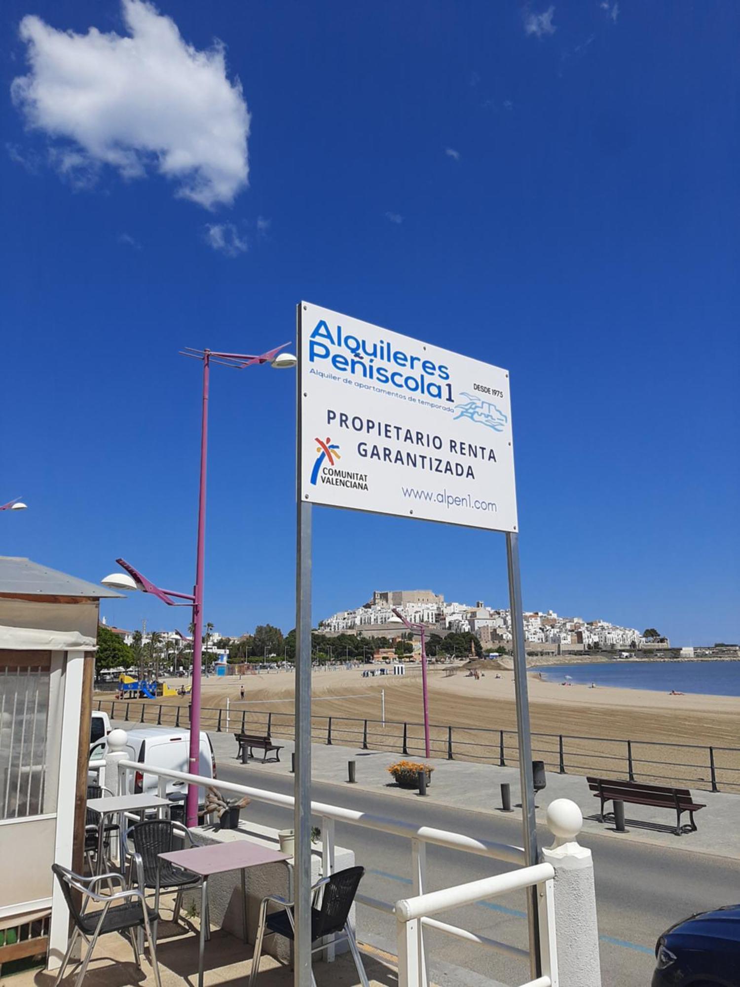 Apartament Alpen 1 - Cala Josep I 1Era Linea Peñiscola Zewnętrze zdjęcie
